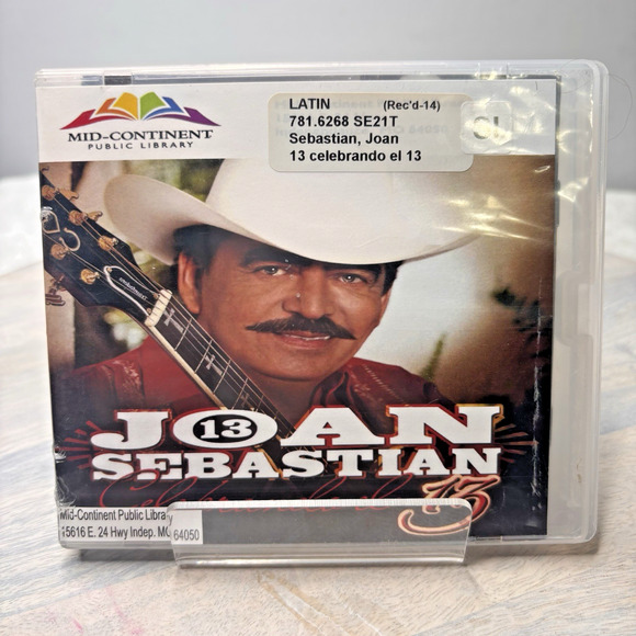13 Celebrando El 13 by Joan Sebast an (CD, 2013) - Picture 1 of 5
